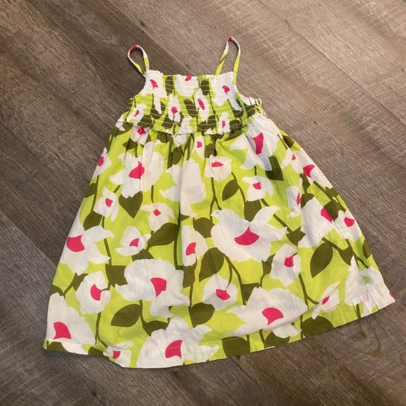 Pink and green Old Navy Girls dress - Picture 1 of 2